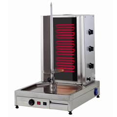 Öztiryakiler Electric Döner Stove, Bottom Motor, 3 Radiant, Typ 3EU W - Öztiryakiler