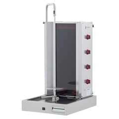 Öztiryakiler Electric Döner Stove, Bottom Motorized, 4 Eud-Eco Model - Öztiryakiler