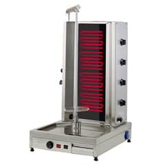 Öztiryakiler Electric Döner Stove, Bottom Motorized, 4 Radiant, Typ 4EU W - Öztiryakiler