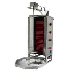 Öztiryakiler Electric Döner Stove, Top Motorized, 4 Radiant, TYP 4E - Öztiryakiler