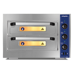 Öztiryakiler Electric Pizza Oven, 4+4 Pizza Capacity - Öztiryakiler