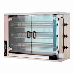 Öztiryakiler Electric Rotisserie Machine, 3 Skewers, 12-15 Chicken Capacity - Öztiryakiler
