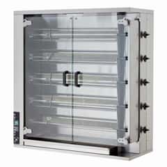 Öztiryakiler Electric Rotisserie Machine, 5 Skewers, 20-25 Chicken Capacity - Öztiryakiler