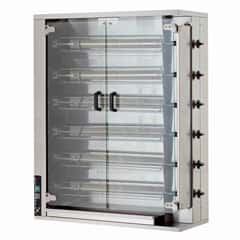 Öztiryakiler Electric Rotisserie Machine, 6 Skewers, 24-30 Chicken Capacity - Öztiryakiler