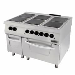 Öztiryakiler Electric Stoves with Oven, 6 Burner Stove, OSOEF 12090 - Öztiryakiler