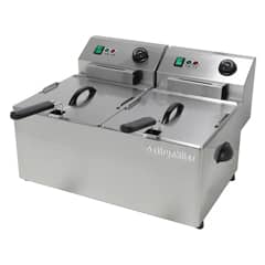 Öztiryakiler Elektrikli Fritöz, Çiftli, 16 lt, Monofaze, 6 kW, 53x43x31 cm, OF 8D - Öztiryakiler