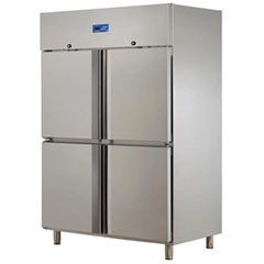 Öztiryakiler Four Half Door Upright Refrigerator, Gn 1200 Nmv, K Type, 304 Quality - Öztiryakiler