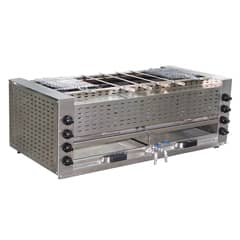 Öztiryakiler Gas Doner & Kebab Skewers, 4 Radiant, OGSDK-11P - Öztiryakiler