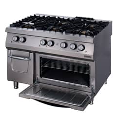 Öztiryakiler Gas Range with Oven, 6-Burner Stove, OSOGF 12090 - Öztiryakiler