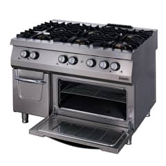 Öztiryakiler Gas Ranges, 6-Burner Stove, Electric Oven, OSOGEF 12090 - Öztiryakiler