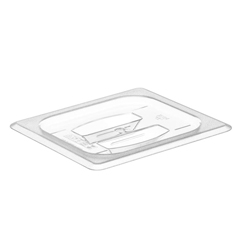 Öztiryakiler Gastronorm Pan Cover Polycarbonate 1/6 - 46010016 - Öztiryakiler