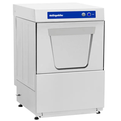 Öztiryakiler Glass Washing Machine, OBY 500 35M PTD, 35x35 cm Rack, Polisher, Detergent, with Drain Pump - 1