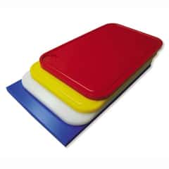 Öztiryakiler Hangable Grooved Polyethylene Cutting Board, Round Edges, 26.5x32.5x2 cm, Green - GNÇ