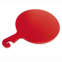 Öztiryakiler Hangable Grooved Round Polyethylene Cutting Board, 30x2 cm - GNÇ