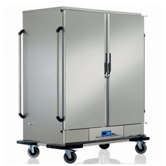 Öztiryakiler Heated Double Inox Door Buffet Cart 14018 - Öztiryakiler