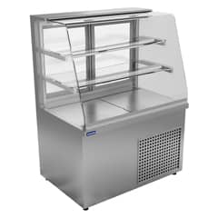 Öztiryakiler Inclined Glass Cold Display Cabinet, 290 lt, 120x70x135 cm, ETD - 13C12 Model - Öztiryakiler