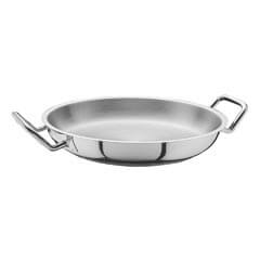 Öztiryakiler Induction Compatible Double Handled Pan, Polished, 20x4 cm - Öztiryakiler