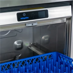 Öztiryakiler Industrial Type Dishwasher Touch Screen, OBY 500 T Plus, 50x50 cm with Basket, 4 Pumps - 5