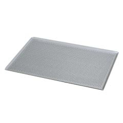 Öztiryakiler Italian Perforated Pan, Uncoated, Aluminum, 53x32.5 cm - Öztiryakiler