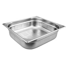 Öztiryakiler Köşe Desenli Delikli Gastronom Küvet, 15 cm, GNP 2/3 - Öztiryakiler