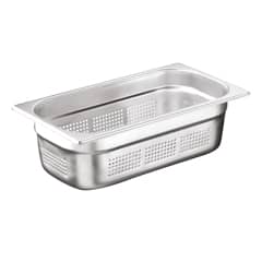 Öztiryakiler Köşe Desenli Delikli Gastronom Küvet, 20 cm, Gnp 1/3 - Öztiryakiler