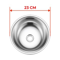 Küresel Evye, 23 cm - Öztiryakiler (1)