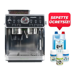 Öztiryakiler Mini Barista Espresso Kahve Makinesi, Değirmenli, Tek Gruplu - Öztiryakiler