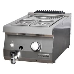 Öztiryakiler New 700 Counter Top Bain Marie Gas 40x70x30-GN Containers Excluded, OBG 4070 - Öztiryakiler