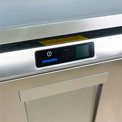 Öztiryakiler OBY 500 Commercial Undercounter Dishwasher with Detergent, Rinse Aid and Drain Pumps - 8