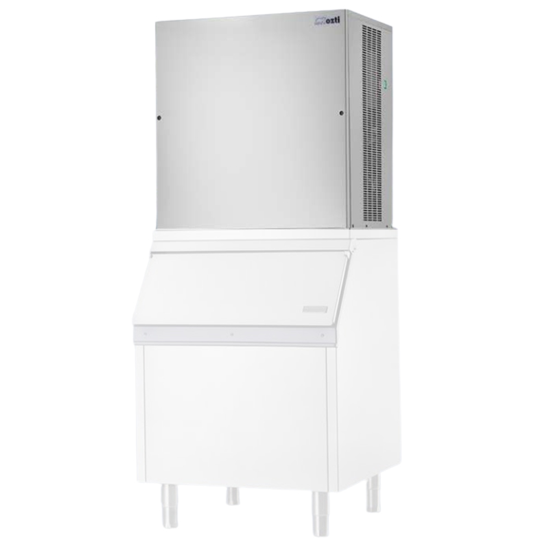 Öztiryakiler ODB200A Flat Küp Buz Makinesi, 200 kg/gün Kapasiteli, Saklama Haznesiz