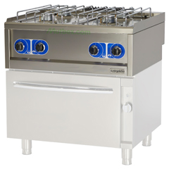 Öztiryakiler Optimum 700 Seri Set Üstü Ocak, Gazlı, Dörtlü 80x70x30 cm, (L)-4x5 kW, OSOG 8070 LE - Öztiryakiler