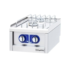 Öztiryakiler Optimum 700 Seri Set Üstü Ocak, Gazlı, İkili, 40x70x30 cm, (L)-2x5 kW, OSOG 4070 LE - Öztiryakiler