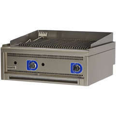 Öztiryakiler Optimum 700 Series Counter Top Cast Iron Grill, Gas, 80x70x30 cm, ODG 8070 E, V2 Model - Öztiryakiler