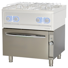 Öztiryakiler Optimum 700 Series Undercounter Oven, Gas, 80x64x57 cm, OIFNG 8070 E - Öztiryakiler