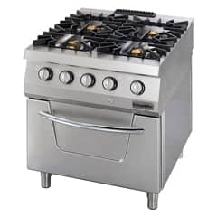 Öztiryakiler OSOGEF 8090 Electric Stove, 4 Burner Stove, Electric Oven, 80x90x85 cm - Öztiryakiler