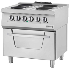Öztiryakiler Oven-Equipped Electric Stove, OSOEF 8070 - Öztiryakiler
