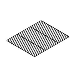 Öztiryakiler Paslanmaz Tel Buzdolabı Rafı, Gn 2/1, 53x65 cm - Öztiryakiler