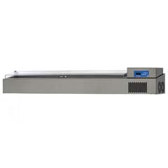 Öztiryakiler Pizza Preparation Unit, with Plexiglass Cover, Refrigerated, Compatible with Tag 270, Pzc 35 - 1