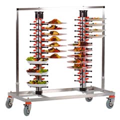 Öztiryakiler Platemate Folding Plate Trolley, Double, 160PM 96 - Öztiryakiler