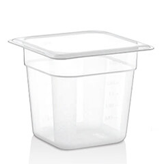 Öztiryakiler Polipropilen Gastronom Küvet, 1/6, 15 cm - Öztiryakiler