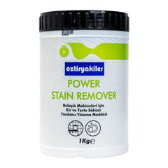 Öztiryakiler Power Stain Remover Dishwasher Stain and Residue Remover, Auxiliary Wash, 1 lt - Öztiryakiler