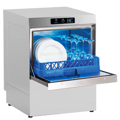 Öztiryakiler Sanayi Tipi Bulaşık Yıkama Makinesi Touch Ekran, OBY 500 T Plus, 50x50 cm Sepetli, 4 Pompalı - 2