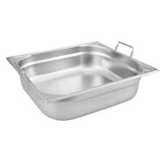 Öztiryakiler Saplı Köşe Desenli Gastronom Küvet, 10 cm, Gn 2/3 - Öztiryakiler