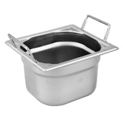 Öztiryakiler Saplı Köşe Desenli Gastronom Küvet, 20 cm, 1/6 - Öztiryakiler