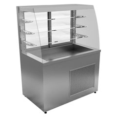 Öztiryakiler Self Service Hot Display Cabinet, 180 cm, ETD - 25H18 Model - Öztiryakiler
