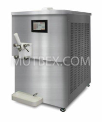 Öztiryakiler Single Arm Ice Cream Machine, Counter Top, with Pasteurizer, Pumped, with Mixer, 11 lt - 1