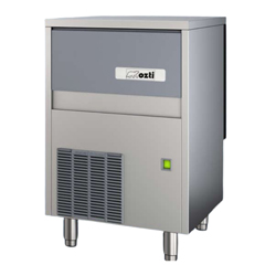 Öztiryakiler Flake Ice Machine, 100 kg/day, 20 kg Storage Bin, OFB100A - 1
