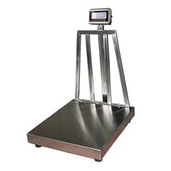 Öztiryakiler Stainless Complete Weighing Scale, 70x80 Platform, 300 kg, Bws-M - Öztiryakiler