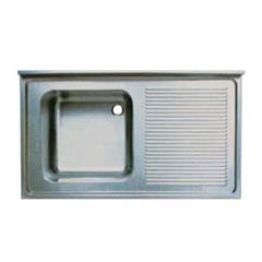Sink Unit, Single Right Drainer, 140x70 cm, 50*50*30 Bowl - Öztiryakiler