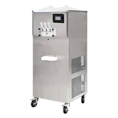 Öztiryakiler Three-Arm Ice Cream Machine, with Pasteurizer, Pump, Mixer, 2x11 lt - Öztiryakiler